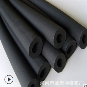 現貨批發(fā)橡塑管殼50mm 橡塑海綿保溫管套 b2級復合鋁箔貼面橡塑管
