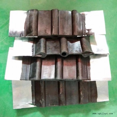 變形縫、施工縫用橡膠止水帶 金屬鋼邊止水帶 恒樂廠家直銷 背貼式止水帶