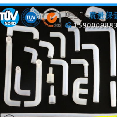 供應(yīng)訂制訂做食品級硅膠彎管 T型U形F形L形硅膠管 異形高透明彎管