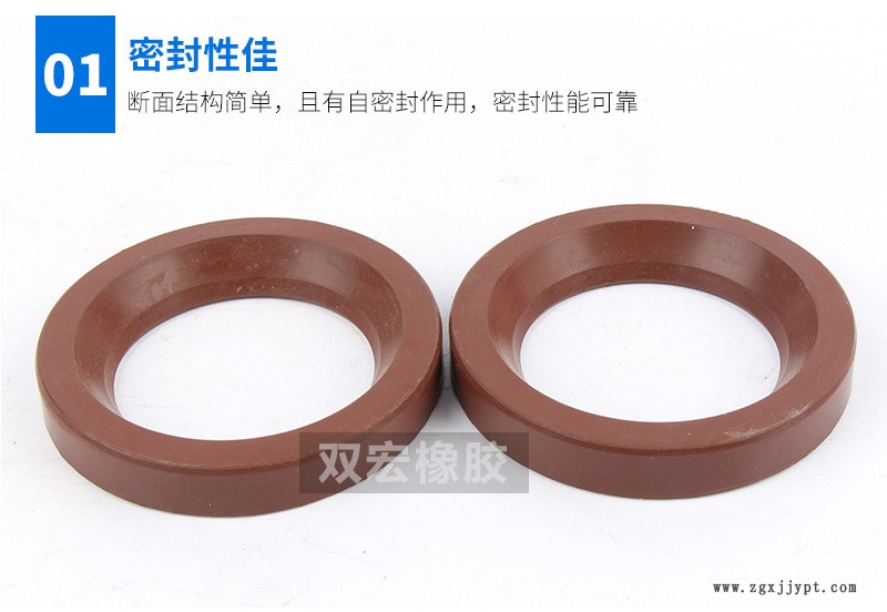 供應(yīng)氟橡膠K型圈 機械用標準件耐磨橡膠油封密封圈可定制示例圖4