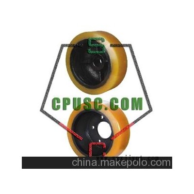 廠家直銷叉車輪包膠、液壓車輪、PU輪