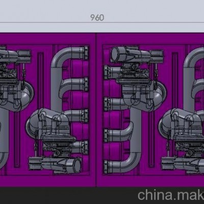 厚片吸塑加工 汽車排氣總程運(yùn)輸托盤