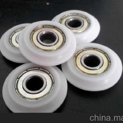 608包塑滑輪，移門滑輪，塑料滑輪，Y型滑輪