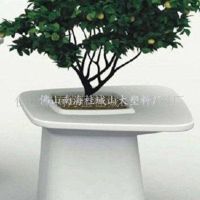加工定制大型滾塑加工，滾塑花盆，PE花盆，裝飾花盆(圖)