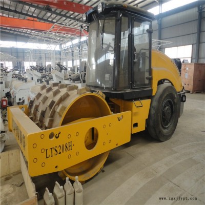 路通LTS208H 全液壓后輪胎驅(qū)動 輪胎驅(qū)動單鋼輪壓路機、壓路機
