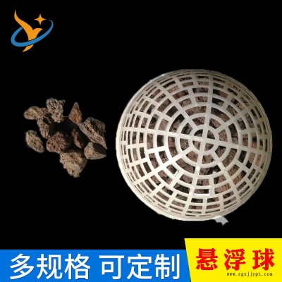 河北廠家生產(chǎn)供應(yīng)懸浮球內(nèi)置海綿填料 耀興環(huán)保 填料|聚丙烯材質(zhì)水常用填料|廠價