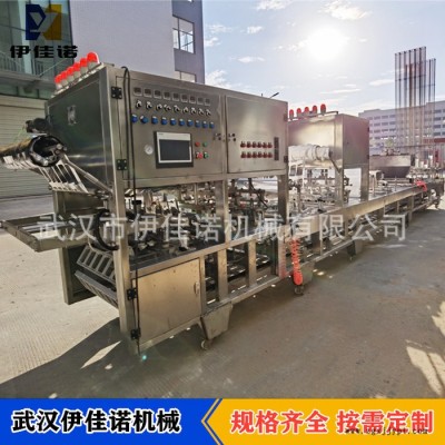 塑料盒干燥劑顆粒全自動灌裝封膜包裝機(jī) 家用除濕盒全自動封口生產(chǎn)線 盒裝氯化鈣衣柜除濕盒自動灌裝顆粒三次封口包裝