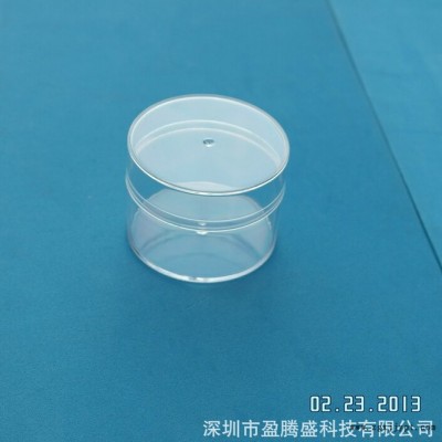 塑料盒圓形水晶盒、圓形塑膠盒、圓形塑料盒、PS圓形膠盒、小音箱塑膠盒