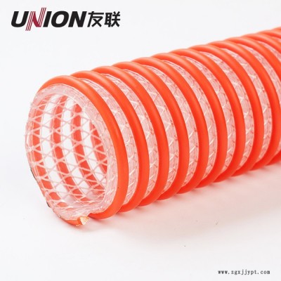 PVC廠家直食品級銷螺旋塑筋增強(qiáng)管食品輸送管平筋塑料軟管
