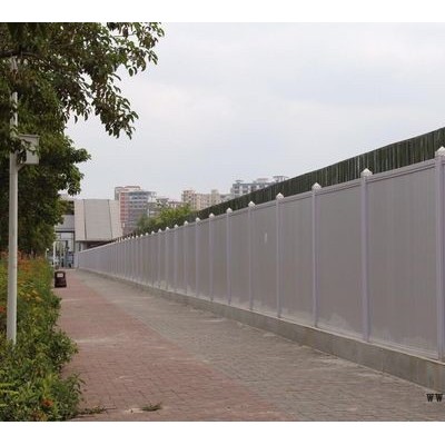 pvc圍擋，道路工程施工圍擋 工地臨時安全塑料圍擋