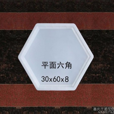 通程模具市政水利六角、六菱塊、水庫六角，護坡塑料模具 ，平面六角塑料模具
