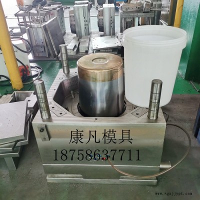 塑料模具定做10L18L 20公斤公斤塑膠桶模具，涂料桶模具25升真石漆桶 油漆桶模具