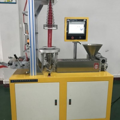 XH-430B實(shí)驗(yàn)型 PE PP 色母粒 高低壓塑膠吹膜機(jī) 吹袋機(jī)