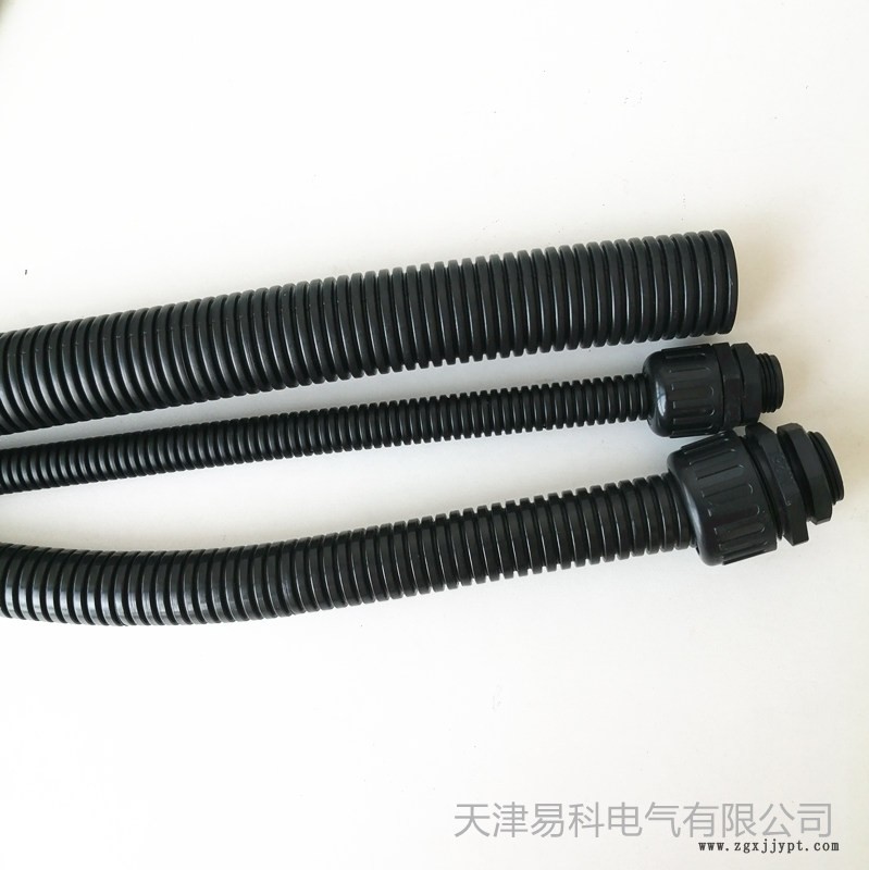 甘肅酒泉廠家批發(fā)尼龍軟管黑色塑料軟管 汽車機器線束保護軟管 規(guī)格齊全