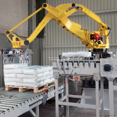 全自動機(jī)械手碼垛機(jī) 飼料肥料碼垛機(jī) 機(jī)器人碼垛機(jī)山東碼垛機(jī)廠家 山東焊接機(jī)械手 自動化工業(yè)焊接機(jī)器人 廠家直銷氬弧焊接機(jī)