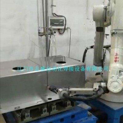 ZS-013機(jī)械手高低盆水槽焊接，不銹鋼水槽焊接設(shè)備，水槽焊接設(shè)備，不銹鋼臺(tái)面焊接水槽，廚具不銹鋼水槽設(shè)備